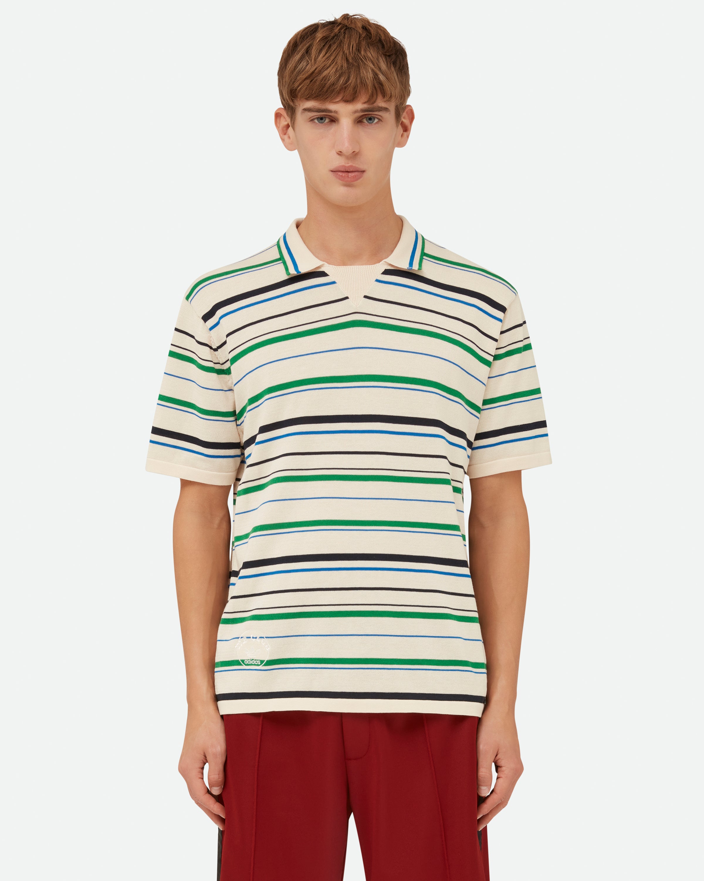 adidas Originals by Wales Bonner Knit Polo Tops Wales Bonner